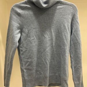 NWT Quince Blue Turtleneck
